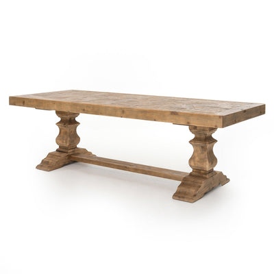 product image for castle dining table in bleached pine 1 2