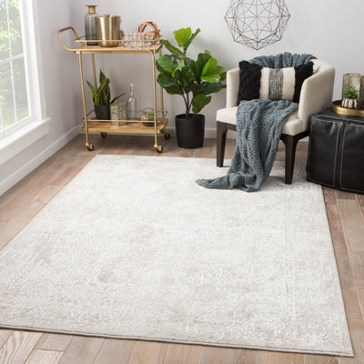 product image for lianna abstract silver white area rug by jaipur living 5 73
