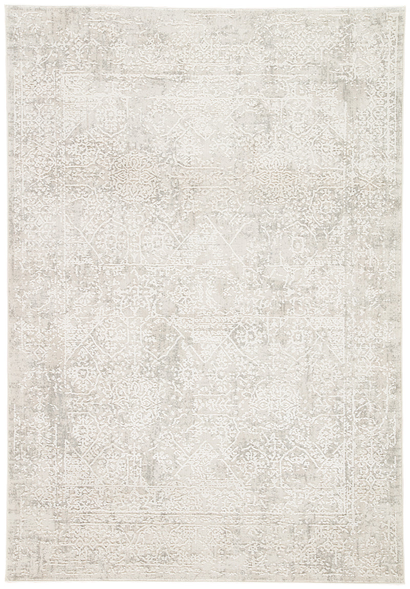 media image for lianna abstract silver white area rug by jaipur living 1 242