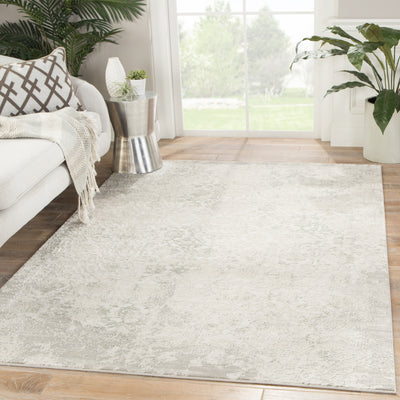 product image for Siena Damask Rug in Elephant Skin & Silver Birch design by Jaipur Living 0