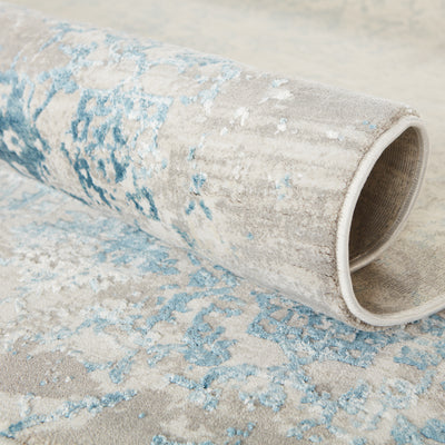 product image for siena damask rug in elephant skin stargazer design by jaipur 5 2