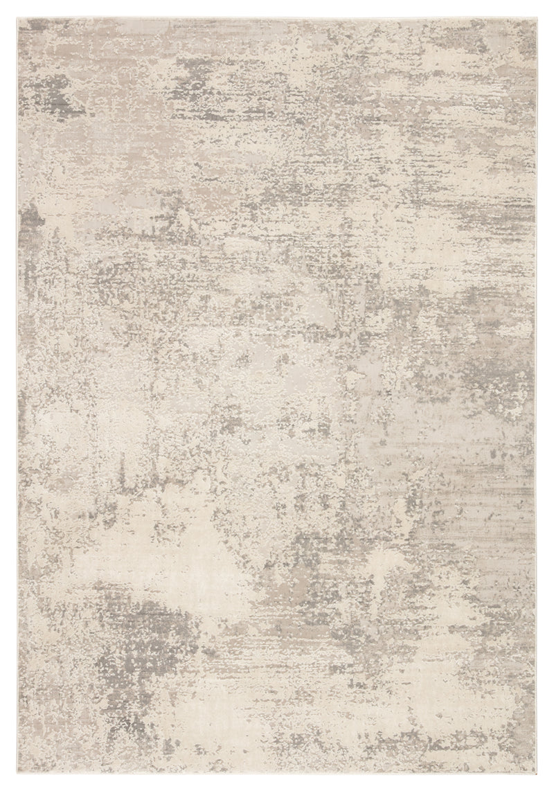 media image for Brixt Abstract Gray & Ivory Area Rug 288