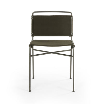product image for Wharton Dining Chair in Modern Velvet Loden by BD Studio 71