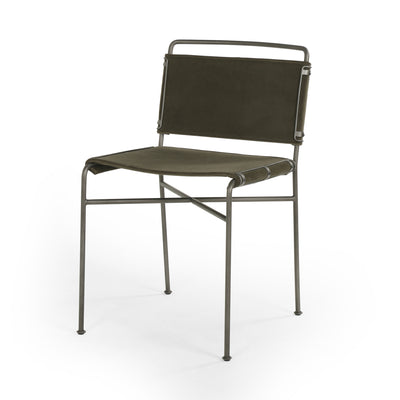 product image of Wharton Dining Chair in Modern Velvet Loden by BD Studio 549