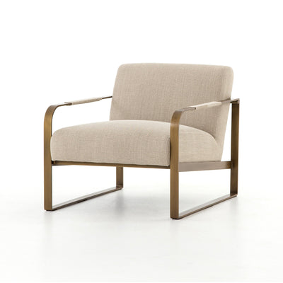 product image for Jules Chair In Stonewash Print Ecru 59