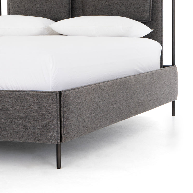 media image for Leigh Upholstered Bed In San Remo Ash 231