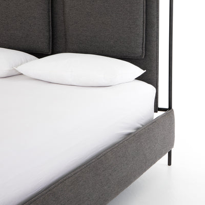 product image for Leigh Upholstered Bed In San Remo Ash 65