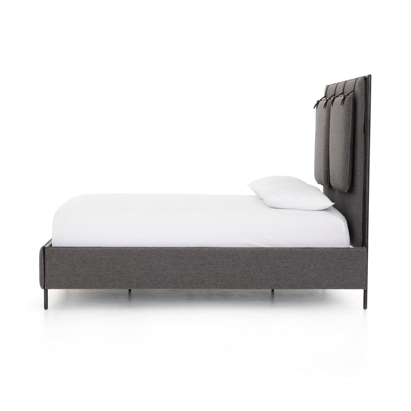 media image for Leigh Upholstered Bed In San Remo Ash 25
