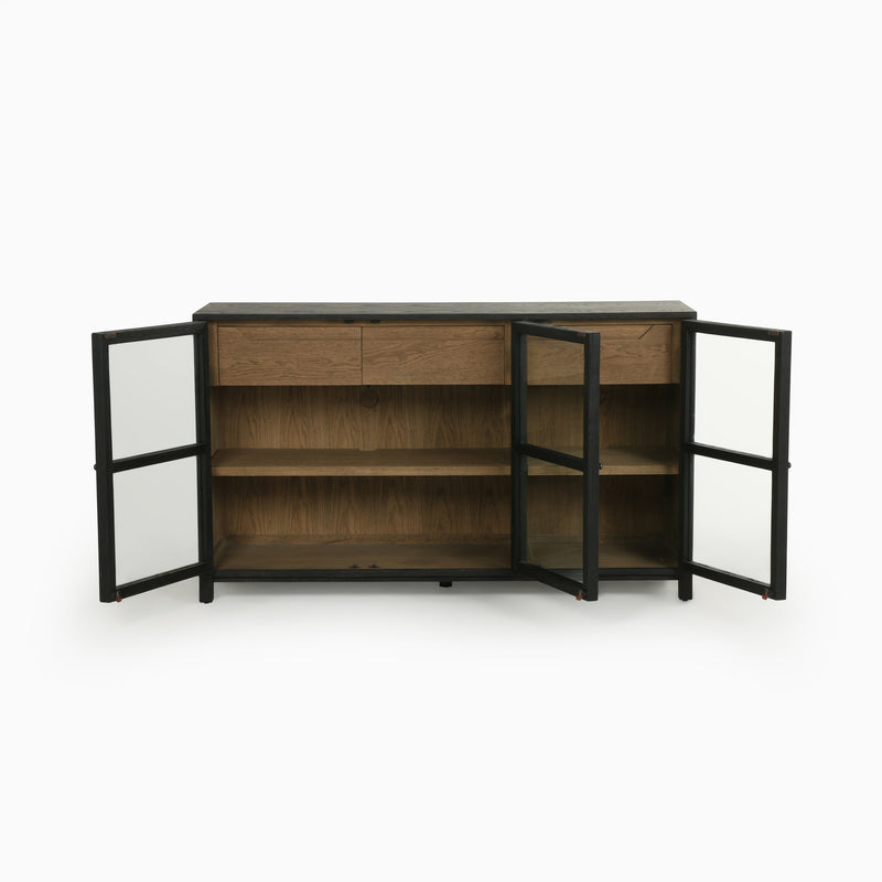 media image for Millie Sideboard In Drifted Black 288