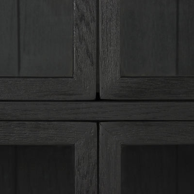 product image for Spencer Curio Cabinet In Drifted Black 10