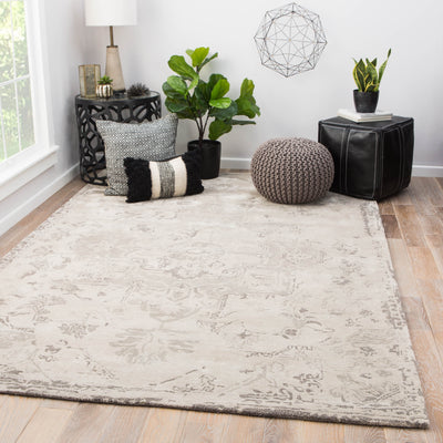 product image for Sasha Medallion Rug in Pumice Stone & Steeple Gray design by Jaipur Living 56