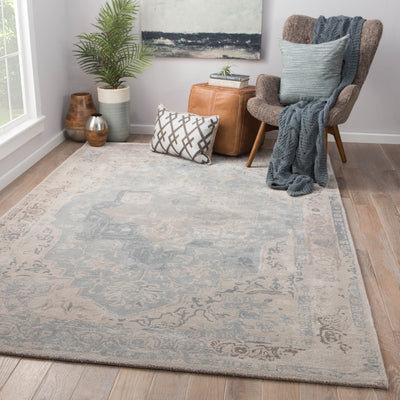 product image for bronde medallion rug in gray morn steeple gray design by jaipur 5 97