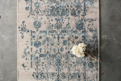 product image for margate handmade oriental light gray blue design by jaipur 5 3