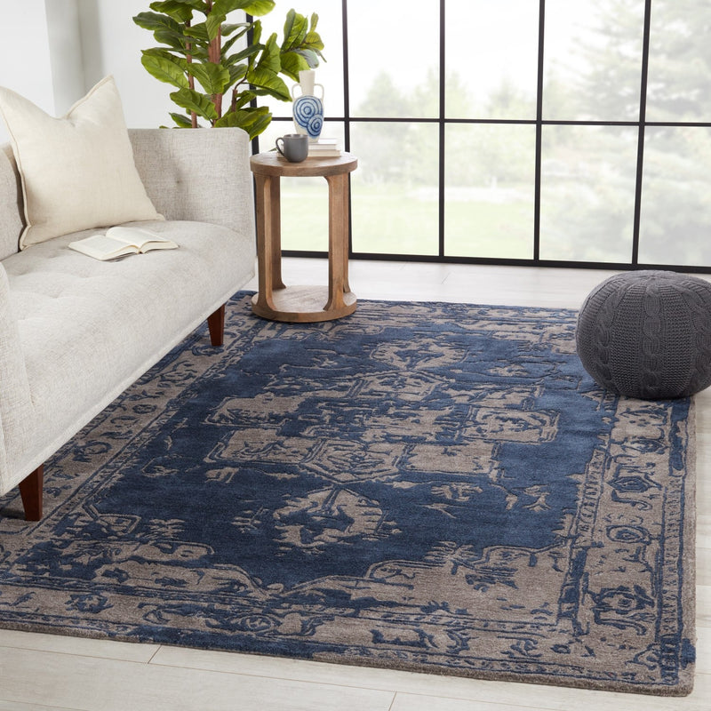 media image for alvea handmade medallion blue gray area rug by jaipur living rug153336 4 252