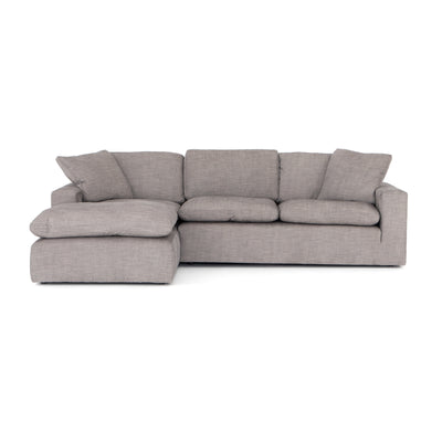 product image for Plume 2 Piece Sectional In Harbor Grey 136 42