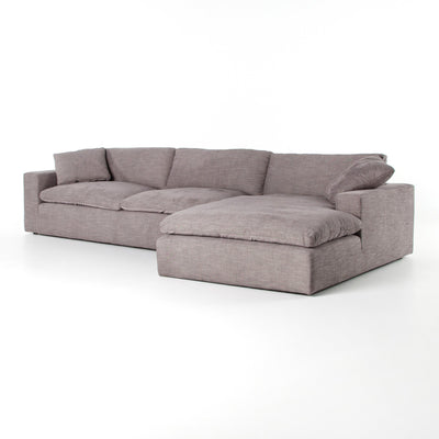 product image for Plume 2 Piece Sectional In Harbor Grey 136 10