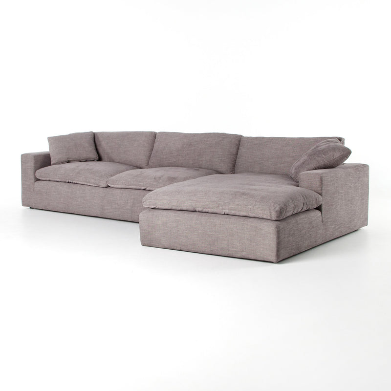 media image for Plume 2 Piece Sectional In Harbor Grey 136 286