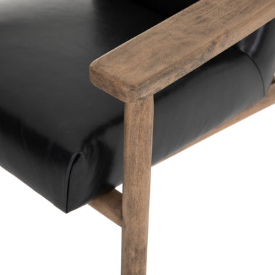 product image for Arnett Chair In Dakota Black 90