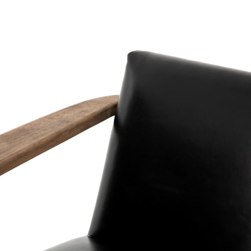 media image for Arnett Chair In Dakota Black 298