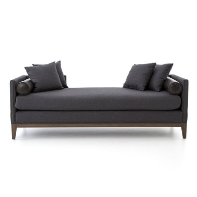 product image for Mercury Double Chaise In Charcoal Felt 31