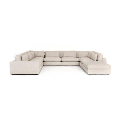 product image for Bloor 7 Pc Sectional Ottoman In Essence Natural 53