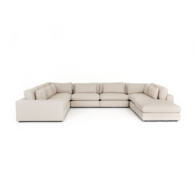 media image for Bloor 7 Pc Sectional Ottoman In Essence Natural 257