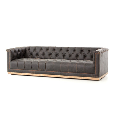 product image for Maxx Sofa in Destroyed Black by BD Studio 52
