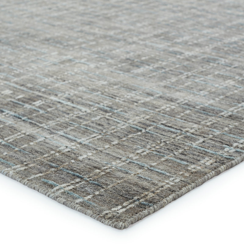 media image for Clamor Thaddea Hand Knotted Gray & Blue Rug 2 237