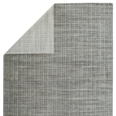 product image for Clamor Thaddea Hand Knotted Gray & Blue Rug 3 53