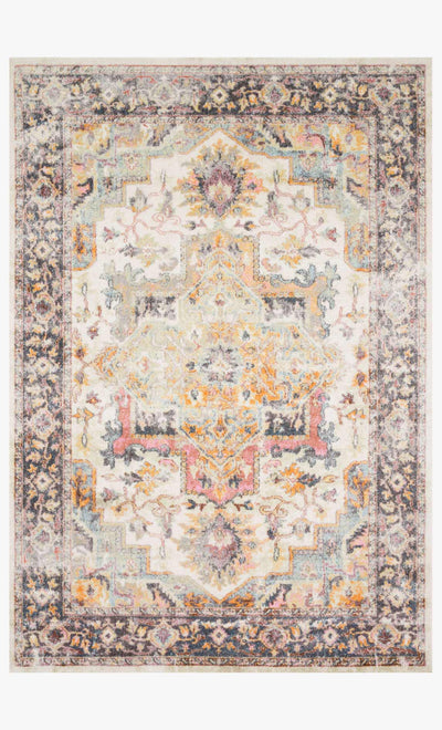 product image for Clara Rug in Ivory & Charcoal by Loloi 49