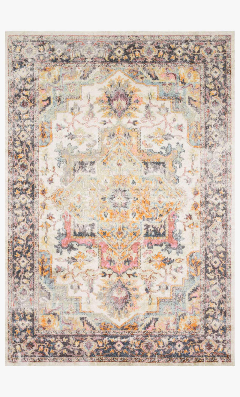 media image for Clara Rug in Ivory & Charcoal by Loloi 239
