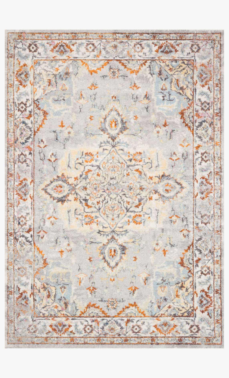 media image for Clara Rug in Grey & Ivory by Loloi 270