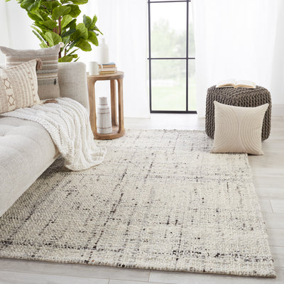 product image for Season Handmade Solid Grey & Ivory Rug by Jaipur Living 48