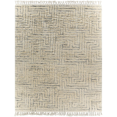 product image of Camille CME-2302 Hand Knotted Rug in Cream & Medium Grey by Surya 518