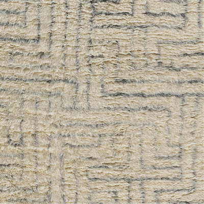 product image for Camille CME-2302 Hand Knotted Rug in Cream & Medium Grey by Surya 74