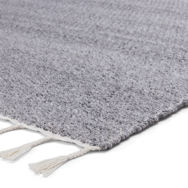 media image for Encanto Indoor/Outdoor Solid Grey & White Rug by Jaipur Living 274