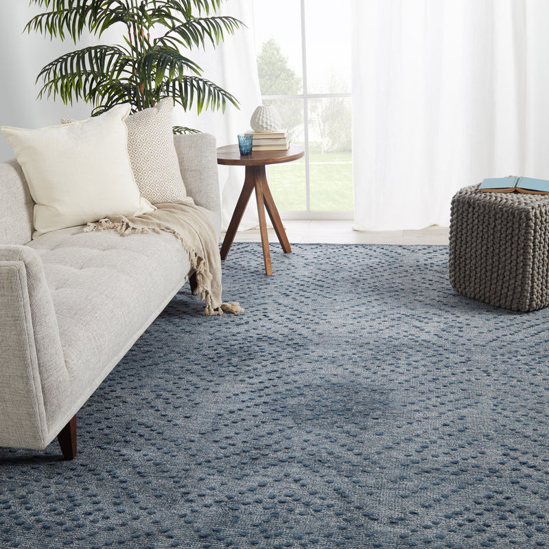media image for teyla handmade dots blue gray rug by jaipur living 6 267