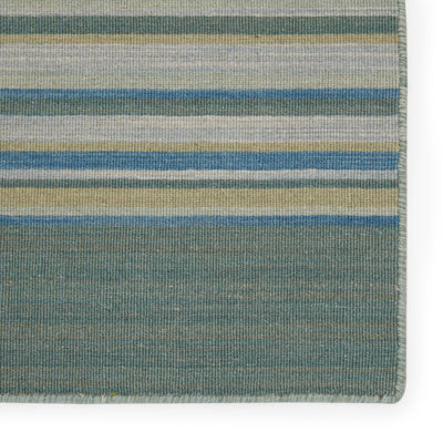 product image for kiawah stripe rug in harbor gray dusty turquoise design by jaipur 4 9