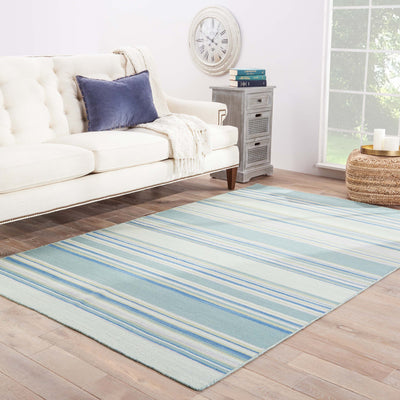 product image for kiawah stripe rug in harbor gray dusty turquoise design by jaipur 5 5