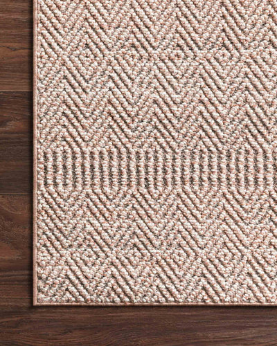 product image for Cole Indoor/Outdoor Rug in Blush & Ivory by Loloi 92