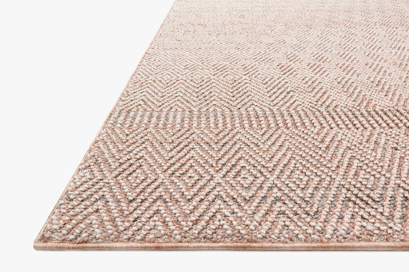 media image for Cole Indoor/Outdoor Rug in Blush & Ivory by Loloi 231