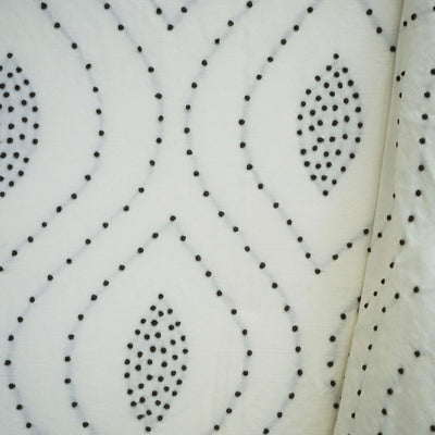 product image of Colette Fabric in Brown/Creamy White 551