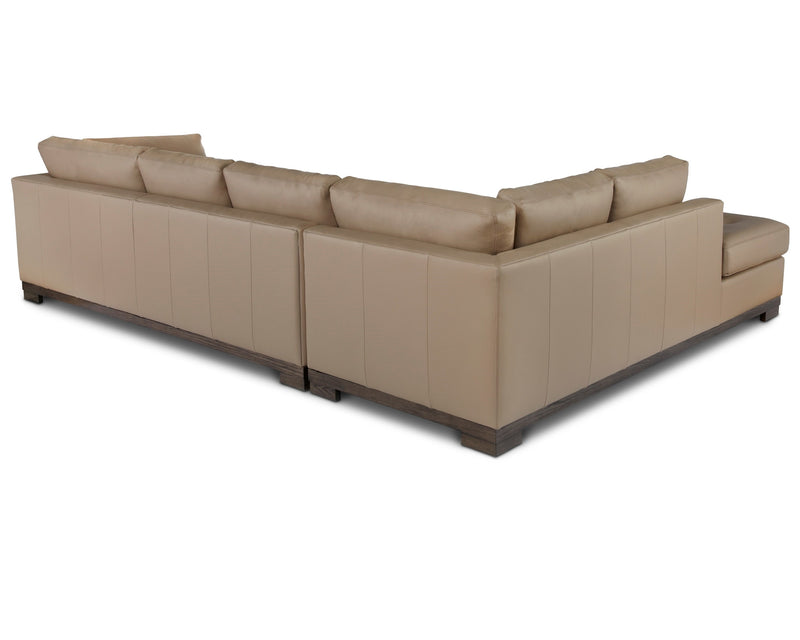 media image for Colony Arm Left Sectional in Mushroom 27