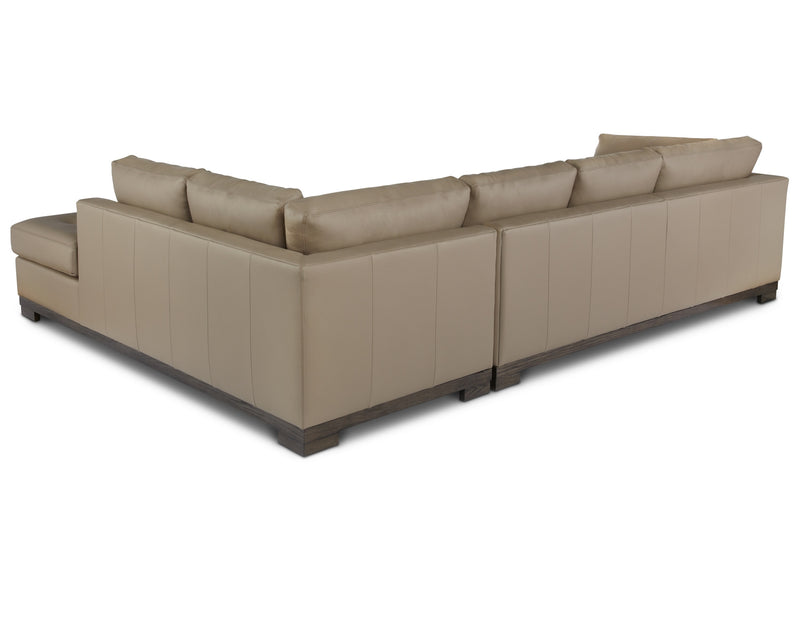 media image for Colony Arm Right Sectional in Mushroom 228