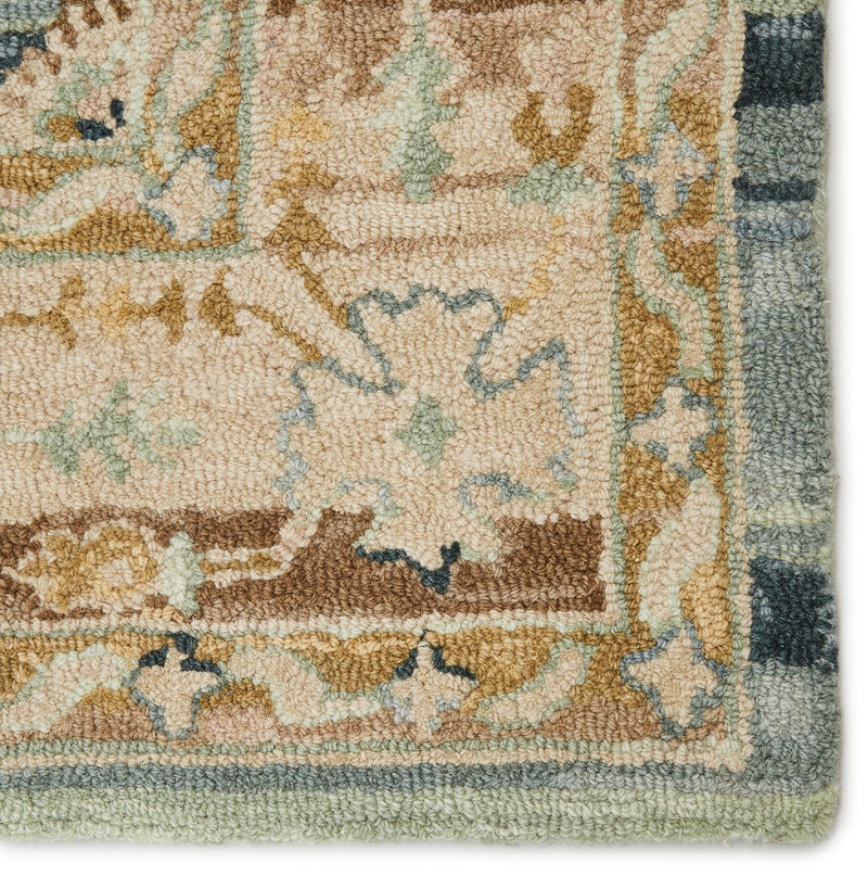 media image for jensine handmade oriental blue beige rug by jaipur living 5 290