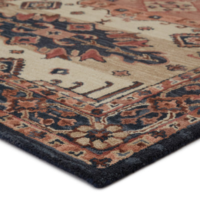 product image for idina handmade medallion pink dark blue rug by jaipur living 3 26