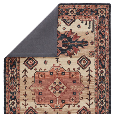 product image for idina handmade medallion pink dark blue rug by jaipur living 4 70