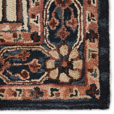 product image for idina handmade medallion pink dark blue rug by jaipur living 5 59