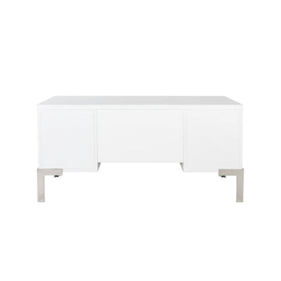 product image for Four Drawer Desk By Bd Studio Ii Cosby Wh 8 88