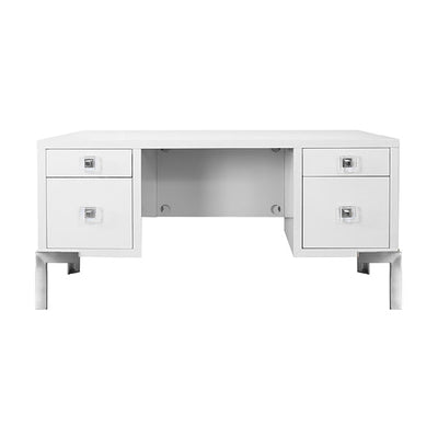 product image for Four Drawer Desk By Bd Studio Ii Cosby Wh 4 29